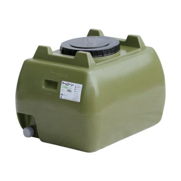 スイコー SUIKO ホームローリータンク200 オリーブ HLT-200(OD) 1個 689-3051（直送品）
