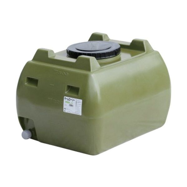 スイコー SUIKO ホームローリータンク300 オリーブ HLT-300(OD) 1個 689-3052（直送品）