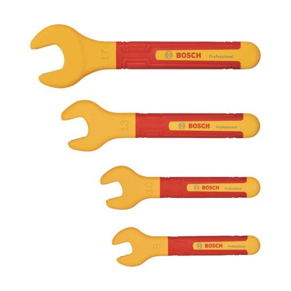 ボッシュ 絶縁スパナ 4種セット 1600A02NE8 1セット(4丁) 689-9653（直送品）