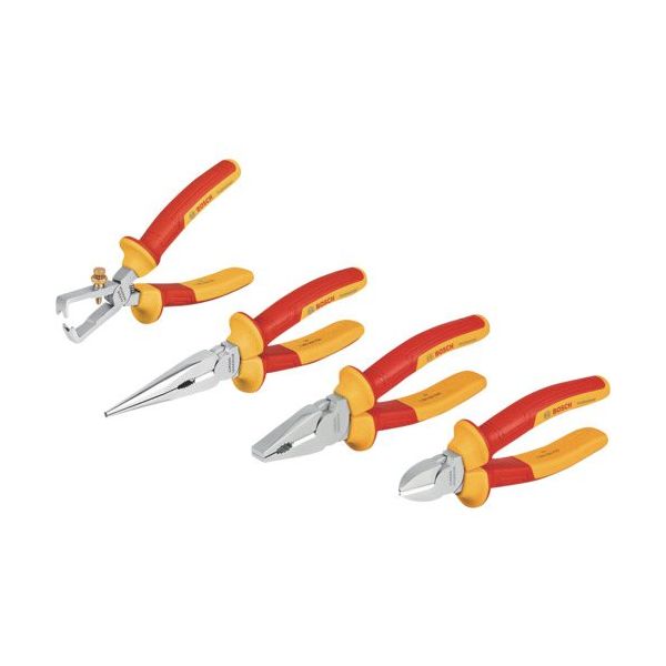 ボッシュ 絶縁ハンドツール 4種セット 1600A02NG1 1セット(4丁) 689-9651（直送品）