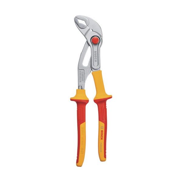ボッシュ 絶縁ウォーターポンププライヤー 全長250mm 1600A02NE5 1丁 687-5848（直送品）