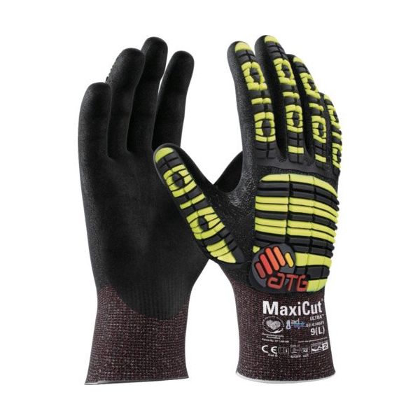 ATG エーティージー 耐切創・耐衝撃手袋 マキシカット・ウルトラ 52ー6745FI Lサイズ 52-6745FI-L 1双（直送品）
