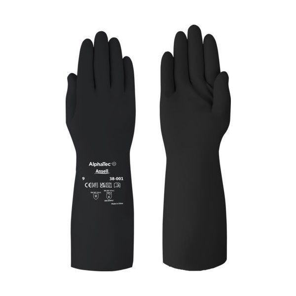アンセル・ヘルスケア・ジャパン Ansell 耐薬品手袋 アルファテック 38ー001 S 38-001-7 1双 685-8620（直送品）
