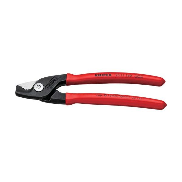 KNIPEX 【ブリスターパック仕様】ステップカット ソフトプラスチック 160mm 9511160SB 1丁 700-2081（直送品）