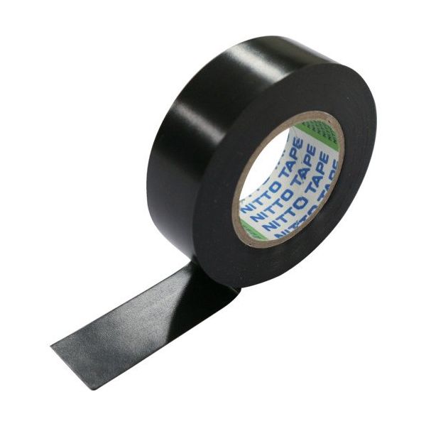日東電工 日東 脱鉛タイプビニールテープNo.21S 38mm×20m 黒 5巻入 21S38BK 1パック(5巻) 695-5143（直送品）