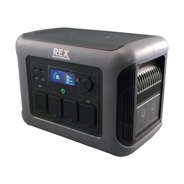レッキス工業 REX ポータブル電源 PBーAR20Pro 410015 1台 693-5186（直送品）