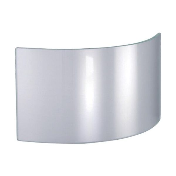 JUTEC 耐熱保護服 フード フリーサイズ用 ガラスバイザー クリア 150mm×250mm HWS1525KLAR 1個（直送品）