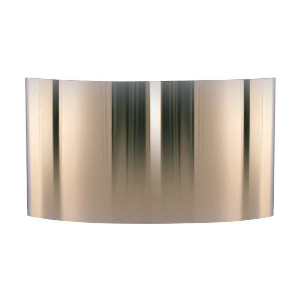 JUTEC 耐熱保護服 フード フリーサイズ用 ポリカーボネートバイザー ゴールド 100mm×220mm HWS1022PCG 1個（直送品）