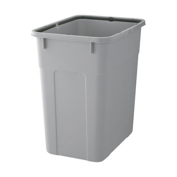 トラスコ中山 TRUSCO PPペール角型99L TPPK-90-GY-A 1個 694-9638（直送品）