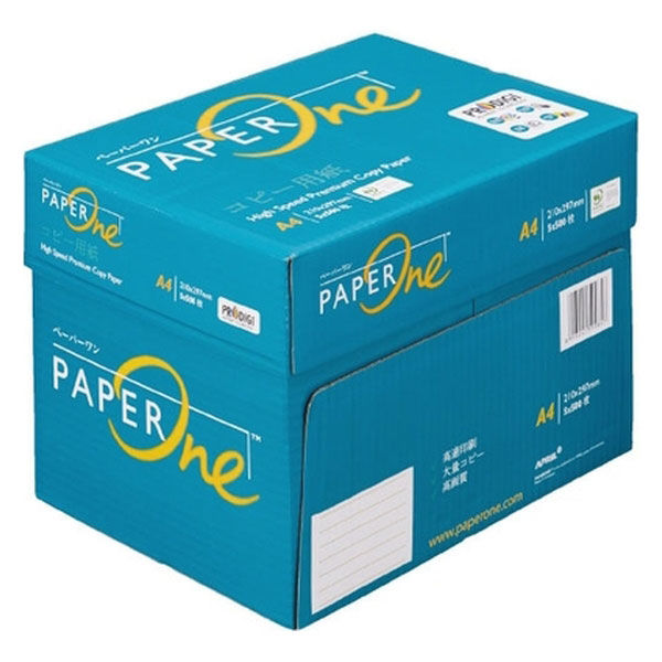 エイプリル PaperOneコピー用紙 A4 67g/m2・5冊入 MPP2067102 1箱（直送品）