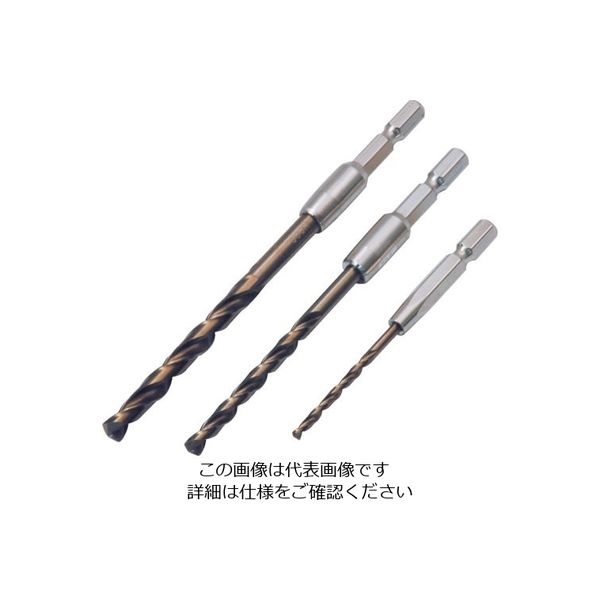 ライト精機 スーパー 六角軸コバルトドリル4.0mm (1本入) 012921 1袋(1本) 123-3813（直送品）