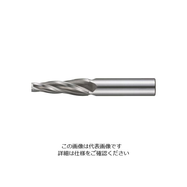 フクダ精工 FKD テーパーエンドミル4枚刃2.5°×12 4TE-2.5X12 1本 810-1282（直送品）