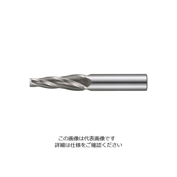 フクダ精工 FKD テーパーエンドミル4枚刃5°×3 4TE-5X3 1本 810-1356（直送品）