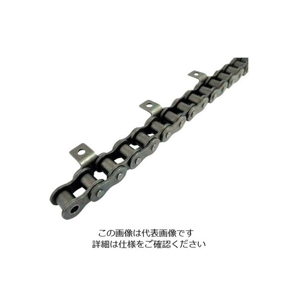 片山チエン カタヤマ 資材 アタッチ付チェン3M(160L) 列数:1 適合チェンNO.19.05 604LA-1T 1個 867-6911（直送品）