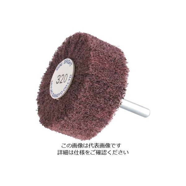 ミユキ産業 ミユキ ブライトミニ 60X25X6 320# BM60252-320 1セット(5個) 828-4517（直送品）