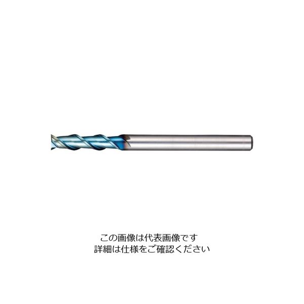 日進工具 NS アルミ専用エンドミル（DLCコーティング、4倍刃長タイプ） AL4D-2DLC-4 1本 145-9056（直送品）