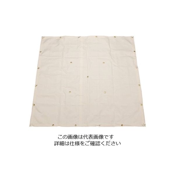 田村総業 田村 モッコシート 2000×2000 ひも8本付 BS3 1枚 139-6186（直送品）