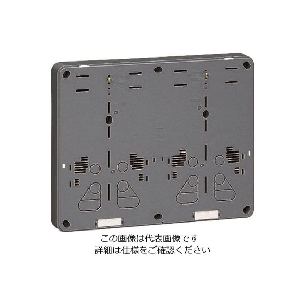 未来工業 未来 積算電力計取付板 B-2WHDG-Z 1個 198-5955（直送品）