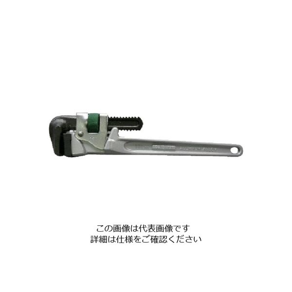 東邦工機 HIT グリーンアルミパイプレンチ 被覆管専用 350mm ALP350G 1個(1丁) 814-5155（直送品）
