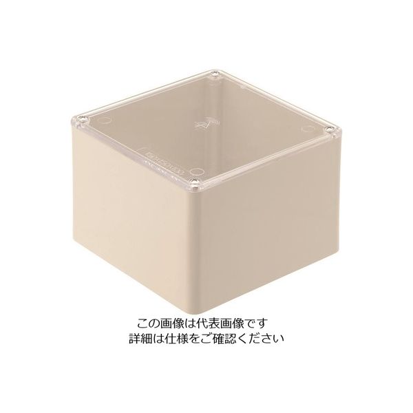 未来工業 未来 プールボックス(透明蓋) CPVP-2020J 1個 198-8712（直送品）