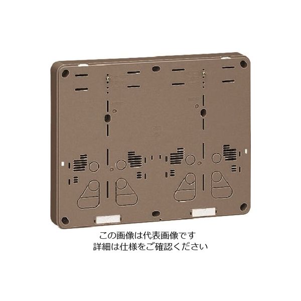 未来工業 未来 積算電力計取付板 B-2WHLB-Z 1個 198-2784（直送品）