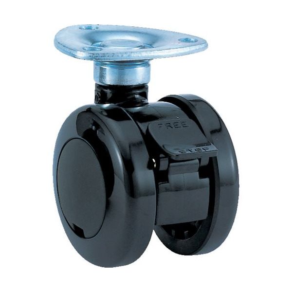 東海キャスター 東海 分解リサイクル ナイロン車輪 50径 許容荷重60kgf 黒