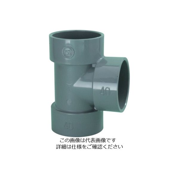 東栄管機 トーエー DV継手 チーズ 65×40 DVDT65-40 1個 825-2815（直送品）