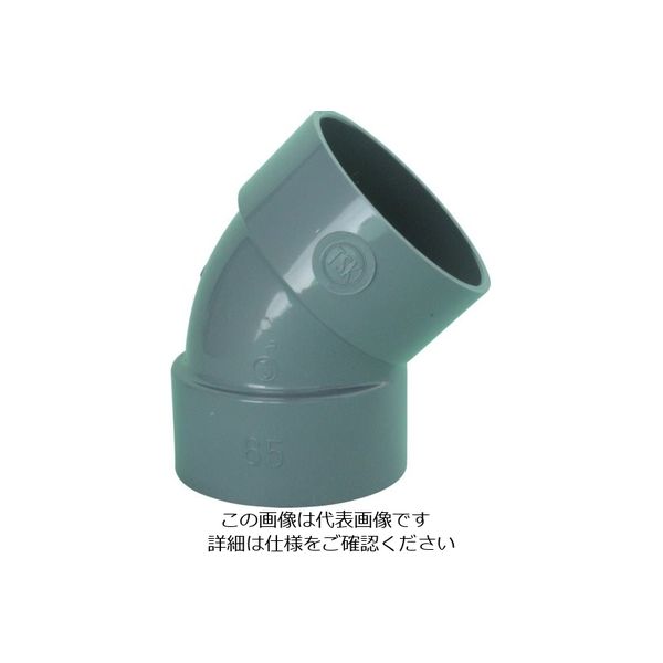 東栄管機 トーエー DV継手45°エルボ 65 DV45L65 1個 825-2789（直送品）