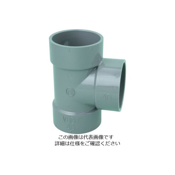 東栄管機 トーエー VU継手 チーズ 150×75 VUDT150-75 1個 825-3075（直送品）