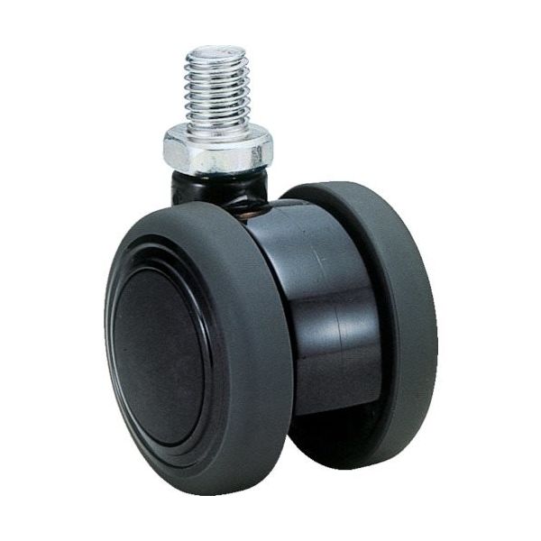 東海キャスター 東海 エラストマー車輪 50径 TE50N12P1.25L-14 1個 119-3336（直送品）