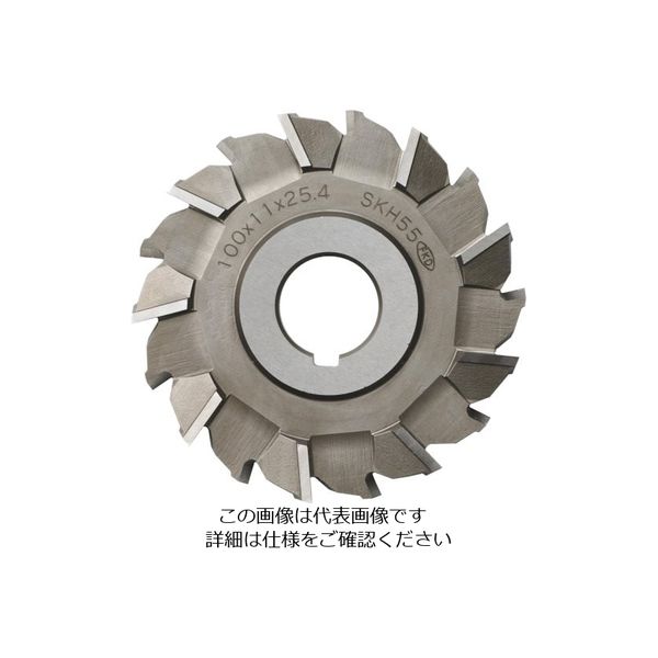 フクダ精工 FKD 千鳥刃サイドカッター125×11×25.4 SSC-125X11X25.4 1枚 810-3098（直送品）