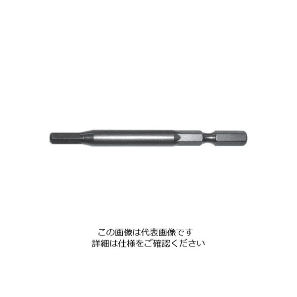 近江精機 近江 六角5 溝14差込 ヘキサゴンビット H6 全長100 V14X-H6-100 1セット（10本） 807-1977（直送品）