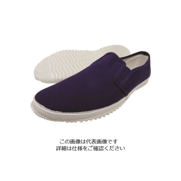日進ゴム 日進 White Sole #310 紺 26.5cm WS310NV-26.5 1足 162-5266（直送品）