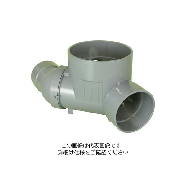 東栄管機 トーエー VU継手 宅内マス HY 右 100×75 150 TSKHYR100-75-150 1個 825-2892（直送品）