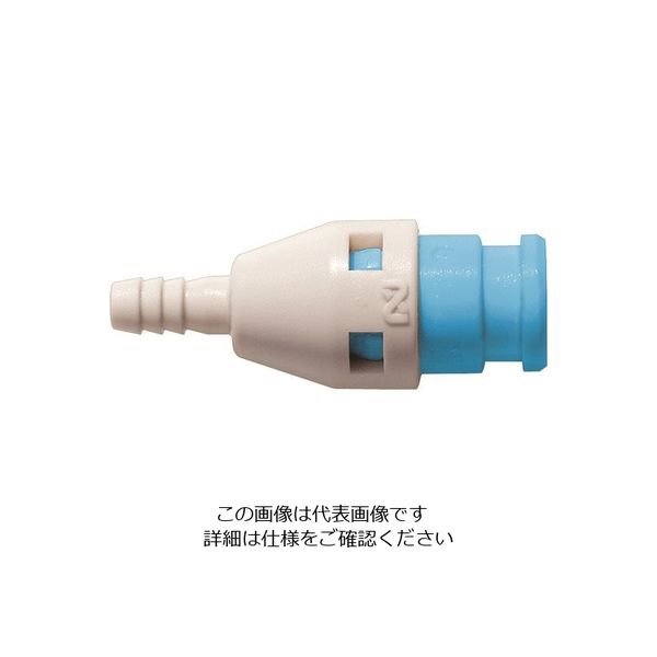日東工器 日東 キューブカプラ相手側取付サイズ内径φ6チューブ(65233) SPC-06PH-BLU POM NBR 1個（直送品）
