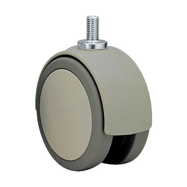 東海キャスター 東海 ベアリング入り エラストマー車輪 100径 NA100KN16L-25 1個 119-3883（直送品）