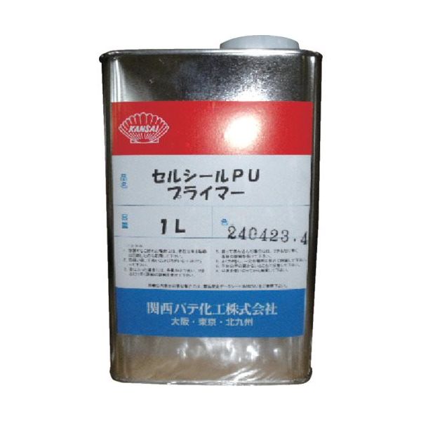 トーヨーマテラン MATERAN セルシールPUプライマー 1L (関西パテ) NO154455 1セット(4缶) 145-4772（直送品）