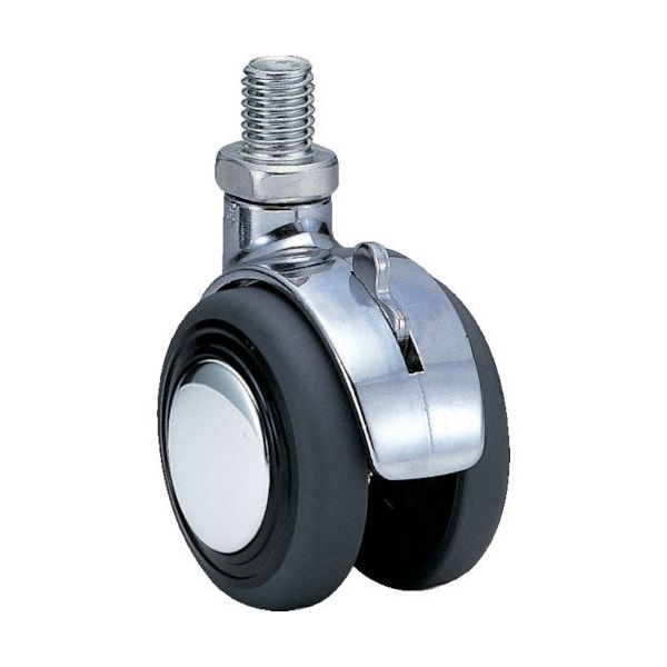 東海キャスター 東海 本体亜鉛ダイカスト エラストマー車輪60径 MY6EN8SL-14 1個 119-3907（直送品）