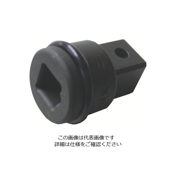 東邦工機 HIT 3/8インチ角インパクトソケットアダプター 1/2凸 P3AD4 1個 814-5862（直送品）