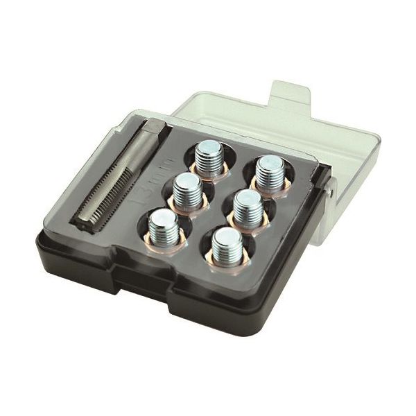 日平機器 日平 ハンディーレーベル ドレンプラグリペアキット LB-412B 1個 200-3935（直送品）