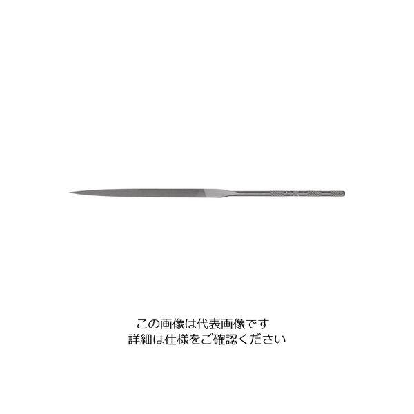ツボサン バローベ ニードルヤスリ 刀刃 160mm #4 LA2405-160-4 1本 852-8297（直送品）