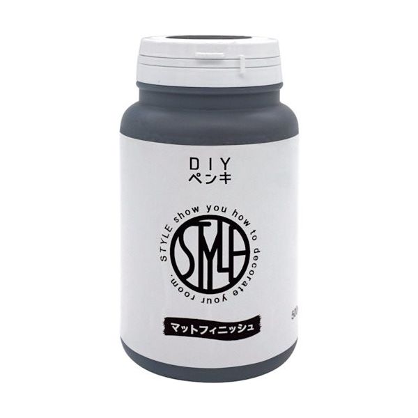 ニッペホームプロダクツ ニッぺ 水性つや消し塗料DIYペンキ 500ML スレート HUM307ー500 4976124889189 1個（直送品）