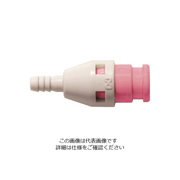 日東工器 日東 キューブカプラ相手側取付サイズ内径φ6チューブ SPC-06PH-VL-PNK POM 1個 129-0786（直送品）