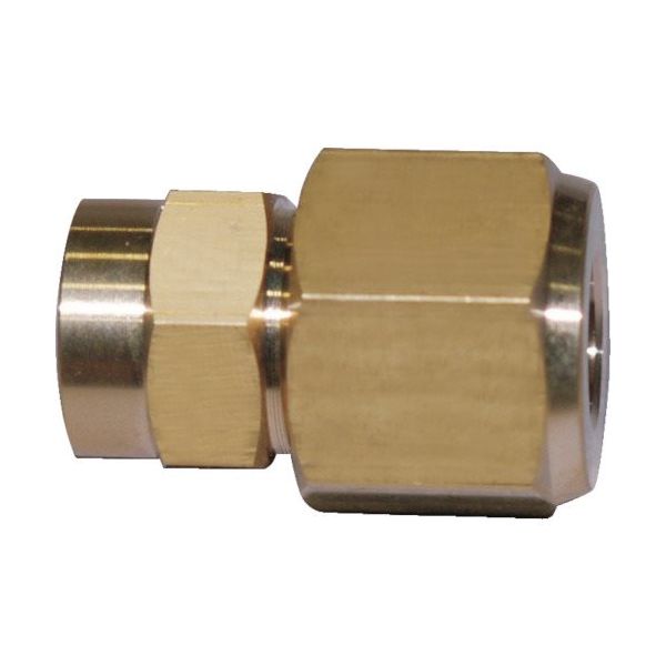 フローバル FLOBAL 冷媒フレアージョイント ロー付ハーフユニオンN付 07201225 FM-66 N 1個 820-6269（直送品）