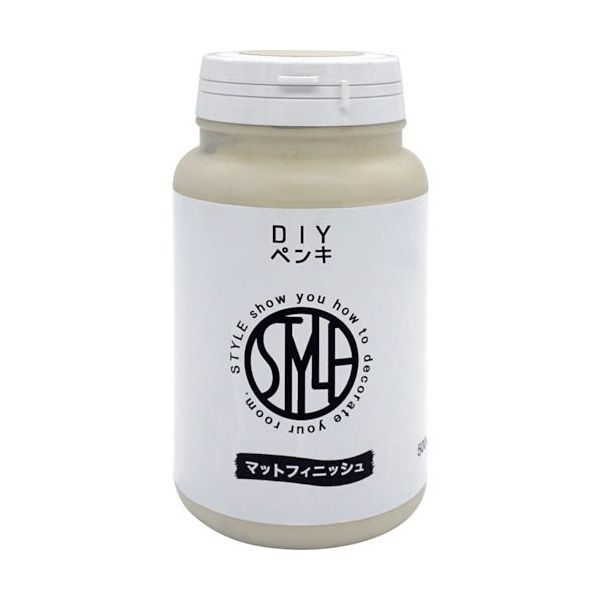 ニッペホームプロダクツ ニッぺ 水性つや消し塗料DIYペンキ 500ML コットン HUM311ー500 4976124889011 1個（直送品）