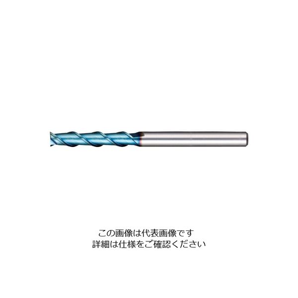 日進工具 NS アルミ専用エンドミル（DLCコーティング、5倍刃長タイプ） AL5D-2DLC-10 1本 148-1256（直送品）