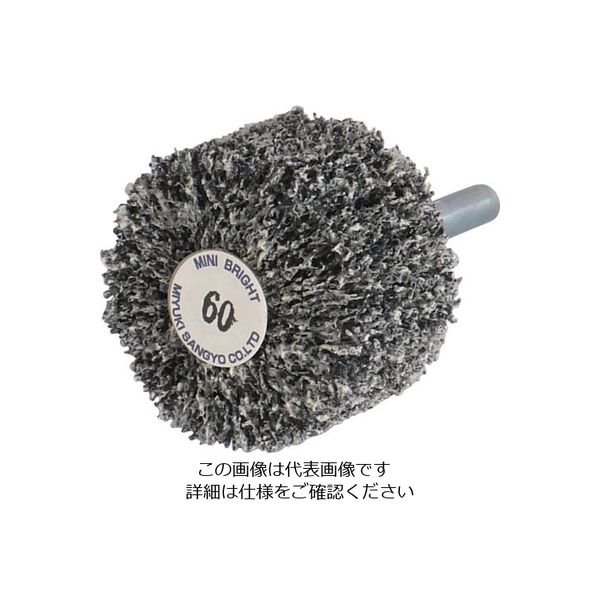 ミユキ産業 ミユキ ブライトミニ 40X25X6 60# BM40251-60 1セット(5個) 828-4492（直送品）