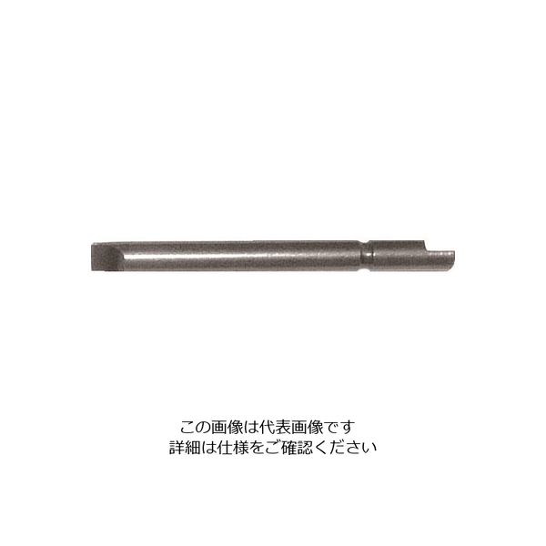 近江精機 近江 φ4Dカット差込 マイナスビット 刃厚0.5 全長44 V05M-0.5T-44 1セット(10本) 807-1879（直送品）