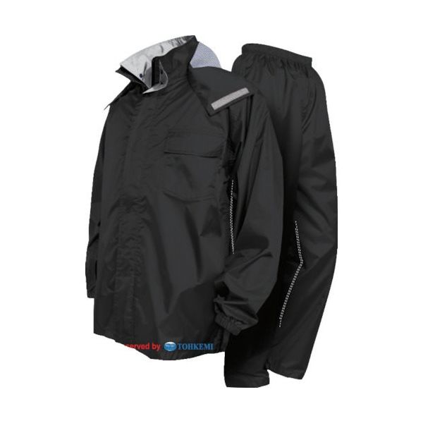 トオケミ ニューバリューレインスーツ ブラックM 7705-BK-M 1枚 855-0253（直送品）