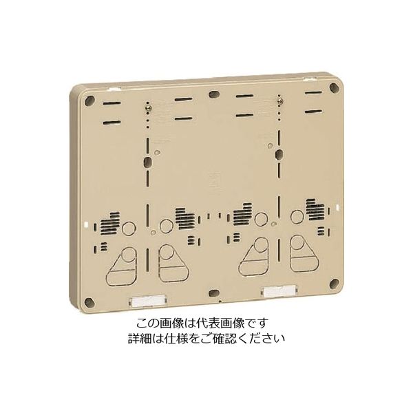 未来工業 未来 積算電力計取付板 B-2WHJ-Z 1個 198-1205（直送品）